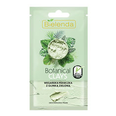 Косметика Bielenda Botanical Clays Вегенская маска с зелёной глиной 8гр купить оптом и в розницу